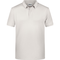 Men's Basic Polo - Natural