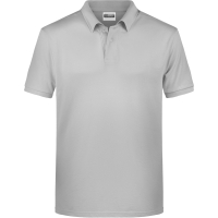 Men's Basic Polo - Soft grey