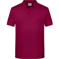 Men's Basic Polo - Wine