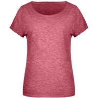 Ladies' Slub-T - Chili