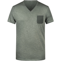 Men's Slub-T - Dusty olive