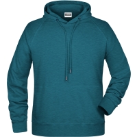 Men's Hoody - Petrol melange