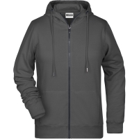 Ladies' Zip Hoody - Graphite