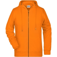 Ladies' Zip Hoody - Orange