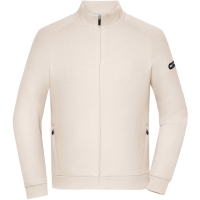 Men's Zip Jacket Interlock  OCS Blended & RCS - Sandstone