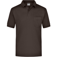 Polo Piqué Pocket - Brown