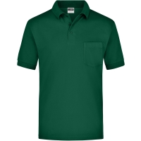 Polo Piqué Pocket - Dark green