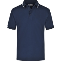 Polo Tipping - Navy/white