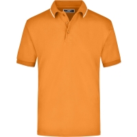 Polo Tipping - Orange/white