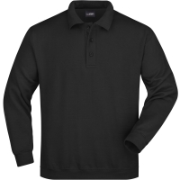 Polo Sweat Heavy - Black