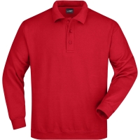 Polo Sweat Heavy - Red