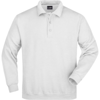 Polo Sweat Heavy - White