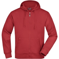 Men's Hooded Jacket - Red