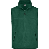 Fleece Vest - Dark green