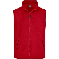 Fleece Vest - Red