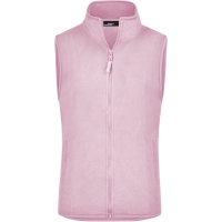 Girly Microfleece Vest - Light pink