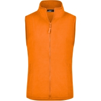 Girly Microfleece Vest - Orange
