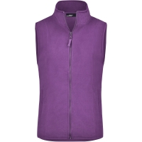 Girly Microfleece Vest - Purple