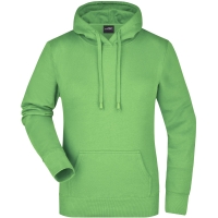 Ladies' Hooded Sweat - Lime Green