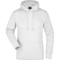 Ladies' Hooded Sweat - White