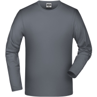 Elastic-T Long-Sleeved - Mid grey