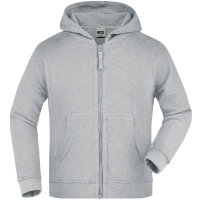 Hooded Jacket Junior - Grey heather