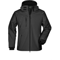 Men's Winter Softshell Jacket - Black