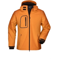 Men's Winter Softshell Jacket - Orange