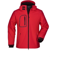 Men's Winter Softshell Jacket - Red