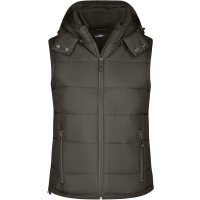 Ladies' Padded Vest - Mud