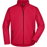 Men's Softshell Jacket - Red