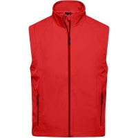Men's  Softshell Vest - Red