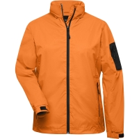 Ladies' Windbreaker - Orange/carbon