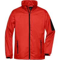 Men's Windbreaker - Red/black