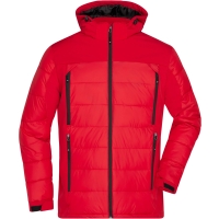 Men's Outdoor Hybrid Jacket - Red