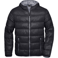 Men's Down Jacket - Black/grey