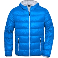 Men's Down Jacket - Blue/silver