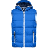 Men's Maritime Vest - Nautic blue/white