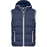 Men's Maritime Vest - Navy/white