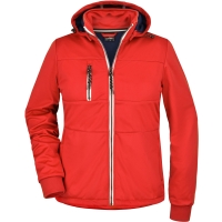 Ladies' Maritime Jacket - Red/navy/white