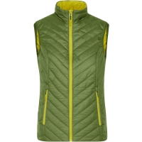 Ladies' Lightweight Vest - Jungle green/acid yellow
