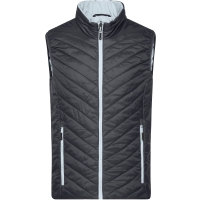 Men's Lightweight Vest - Black/silver