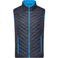 Men's Lightweight Vest - Navy/aqua