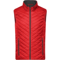 Men's Lightweight Vest - Red/carbon