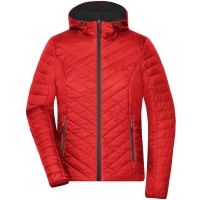 Ladies' Lightweight Jacket - Red/carbon
