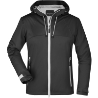 Ladies' Outdoor Jacket - Black/silver