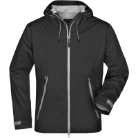 Men's Outdoor Jacket - Black/silver