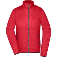Ladies' Lightweight Jacket - Indian red/silver
