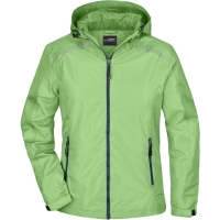 Ladies' Rain Jacket - Spring green/navy