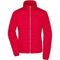 Ladies' Padded Jacket - Red